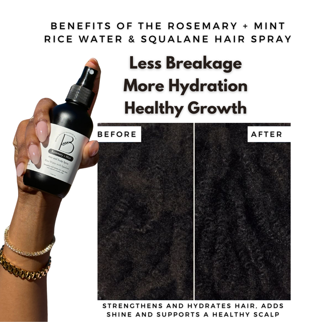 Rosemary + Mint Scalp and Hair Spray