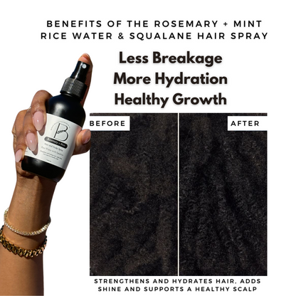 Rosemary + Mint Scalp and Hair Spray